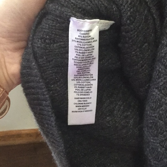 Loft Sweater Dress in Gray - Picture 6 of 7